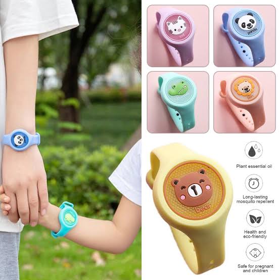 Kid-Safe Mosquito Repellent Wristband β Adjustable & Chemical-Free