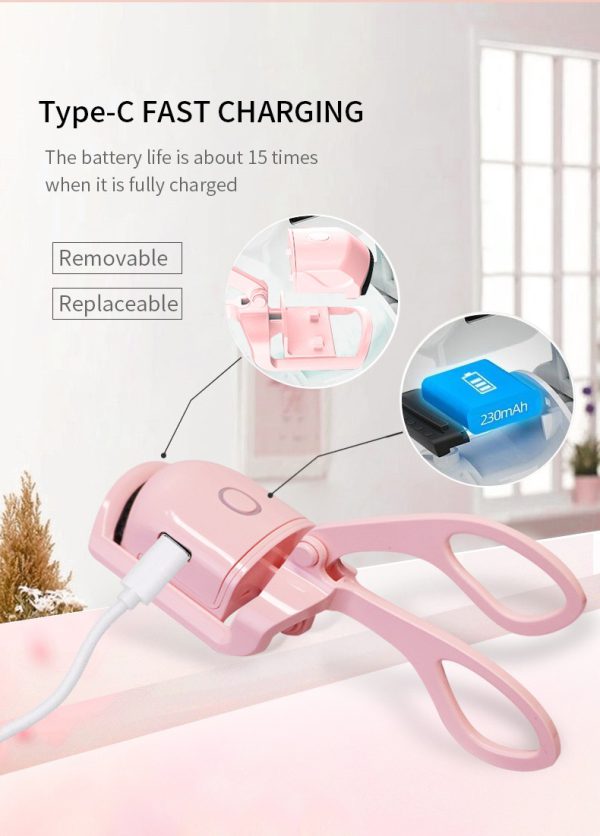 Automatic Electric Eyelash Curler – Long Lasting Lift & Curl