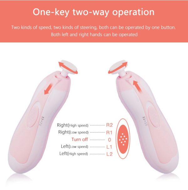 Portable Electric Baby Nail Trimmer & Grinder