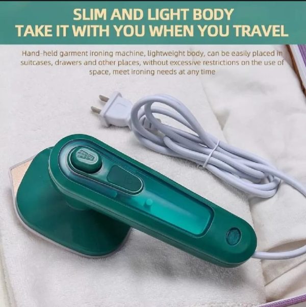 Mini Electric Steam Iron – Portable & Travel-Friendly