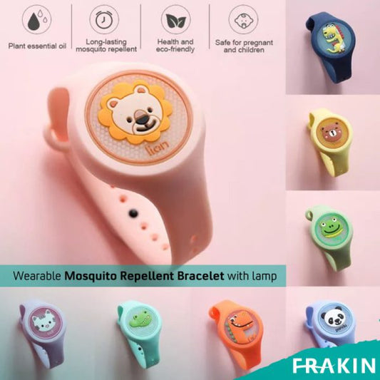 Kid-Safe Mosquito Repellent Wristband – Adjustable & Chemical-Free