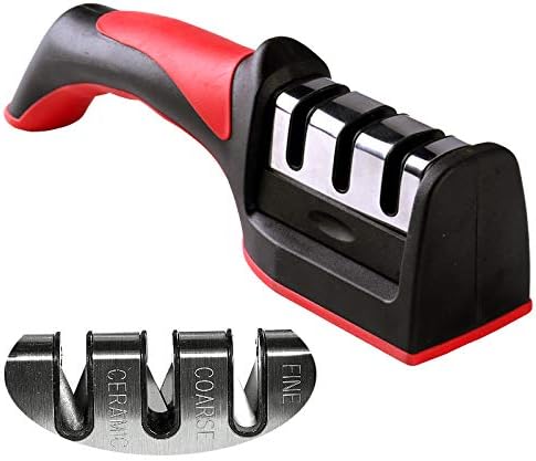 3-in-1 Knife Sharpener Set – Diamond Coated + Peeler + Ceramic Knife