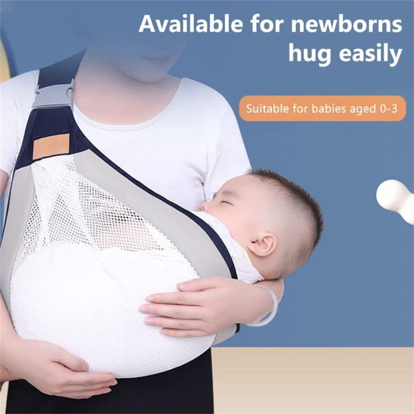 One-Shoulder Baby Carrier Sling – Ergonomic & Lightweight Wrap