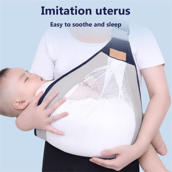 One-Shoulder Baby Carrier Sling – Ergonomic & Lightweight Wrap