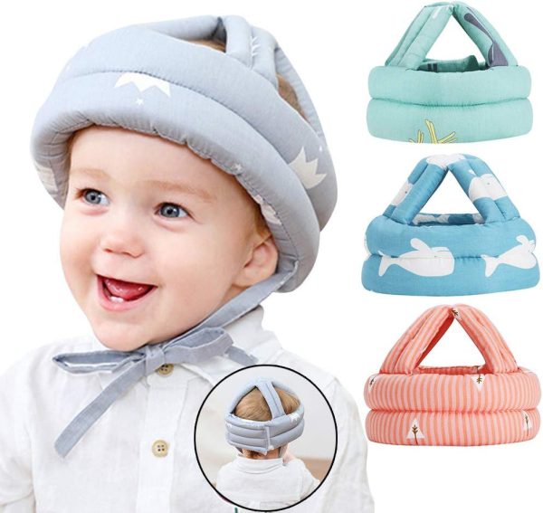 Baby Head Safety Helmet – Soft Protector for Crawling & Walking