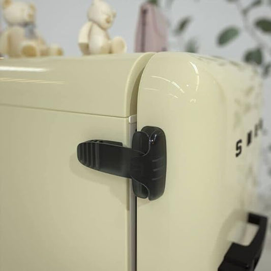 Black Transparent Fridge Lock – Child & Baby Safety Refrigerator Door Lock (No Tools Needed)