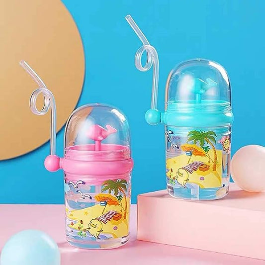 Whale Spray Sippy Cup – Portable Cartoon Bottle for Kids