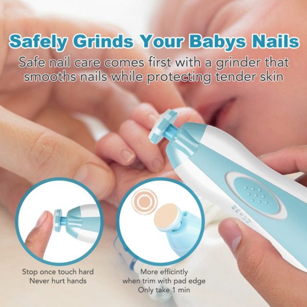 Portable Electric Baby Nail Trimmer & Grinder