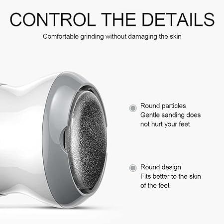 Rechargeable Foot Grinder – Callus & Dead Skin Remover