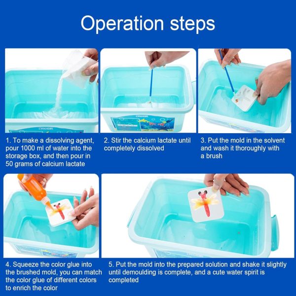 Water Elf Ocean Toy Set – Magic Handmade Marine Toys for Kids