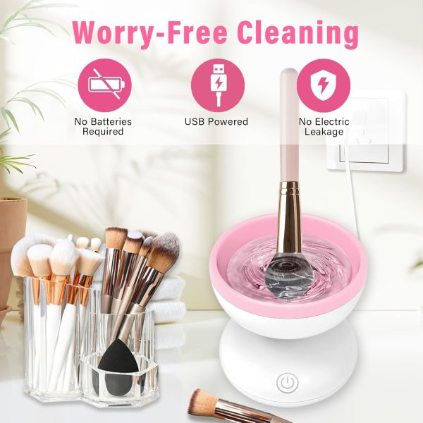 2-in-1 Makeup Brush Washer & Dryer