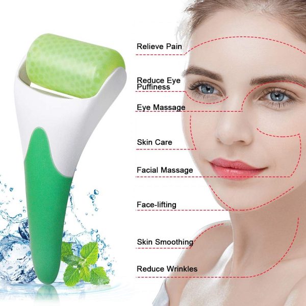 Cooling Ice Face Roller – Anti-Puff, Anti-Wrinkle Massager