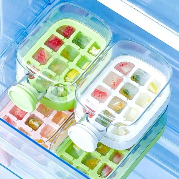 Crush Cup Ice Cube Bottle – 500ml Press-to-Chill Hydration
