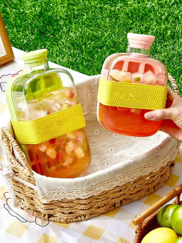 Crush Cup Ice Cube Bottle – 500ml Press-to-Chill Hydration