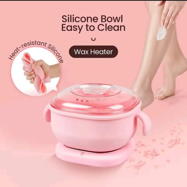 **Foldable 400ml Wax Warmer – Portable Silicone Hair Removal Heater**