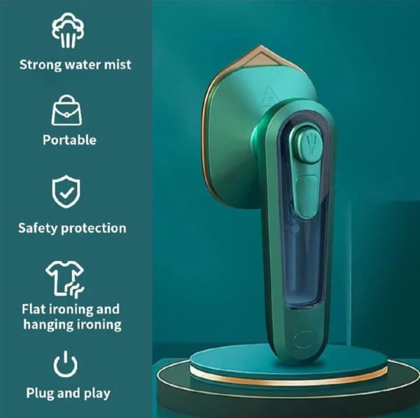 Mini Electric Steam Iron – Portable & Travel-Friendly