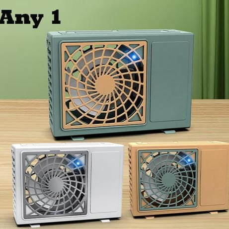 USB Mini Cooling Fan – 3 Speeds, Travel-Friendly