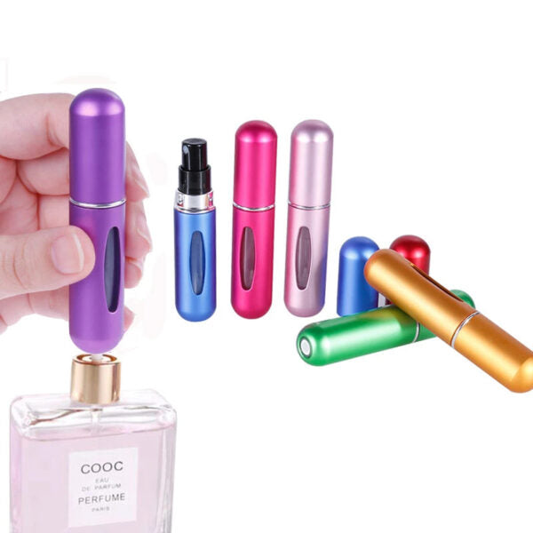 Portable Refillable Mini Perfume Atomizer Bottle – 5ml Travel Spray