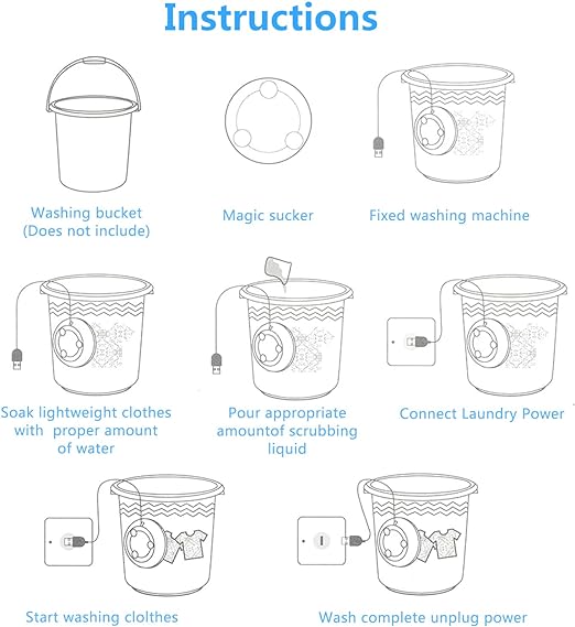 Turbo Mini Clothes Washer