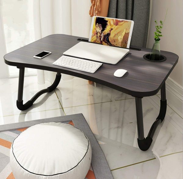 Portable Wooden Laptop Stand & Study Table